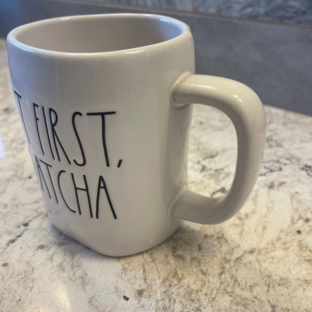 But‎ First Matcha - Rae Dunn coffee / tea  Mug - Picture 3 of 8